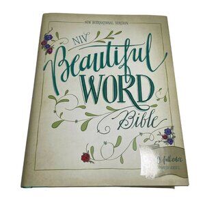 NIV Beautiful Word Illustrated Journaling Bible u Full Color